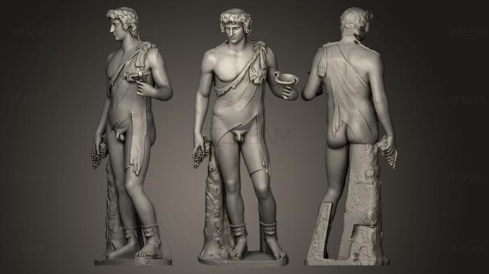 Статуи античные и исторические Antinous Dionysus